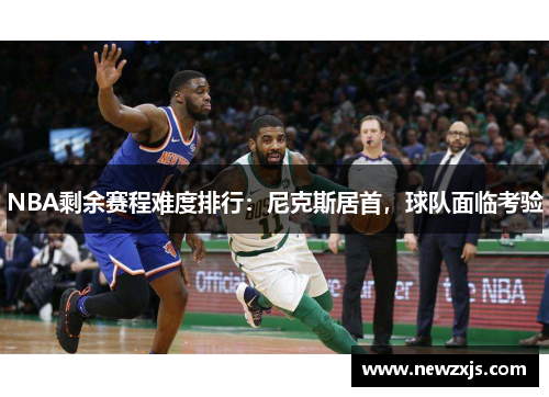 NBA剩余赛程难度排行：尼克斯居首，球队面临考验